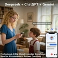 thumbnail image 2 of AI Smart Glasses That Offer Real-Time Translation in 164 Languages, Featuring a GPT Chat System. These Unisex Multifunctional Audio Glasses Come with a Built-In Microphone And Speaker, 2 of 10