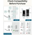 thumbnail image 7 of Anker eufy Security C210(E110) Smart Lock, 5-in-1 Keyless Entry Door Lock, Built-in WiFi Deadbolt, Smart Door Lock, Touchscreen Keypad, 7 of 7