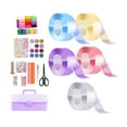 thumbnail image 2 of Bubble Blowing Double Sided Tape Sensory Toy Sticky Tape Multifunctional Transparent Tape Mounting Tape for DIY Crafts Pinch Toy Making 5PCS Storage Bucket, 2 of 8