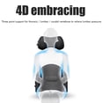 thumbnail image 3 of Almohada De Masaje Para El Cuello Del Coche, Masajeador De Tejido Profundo Silencioso Y De Bajo Ruido, Almohada De Asiento De Espuma Viscoelástica Para Viajes, Hogar Y Oficina, 3 of 6