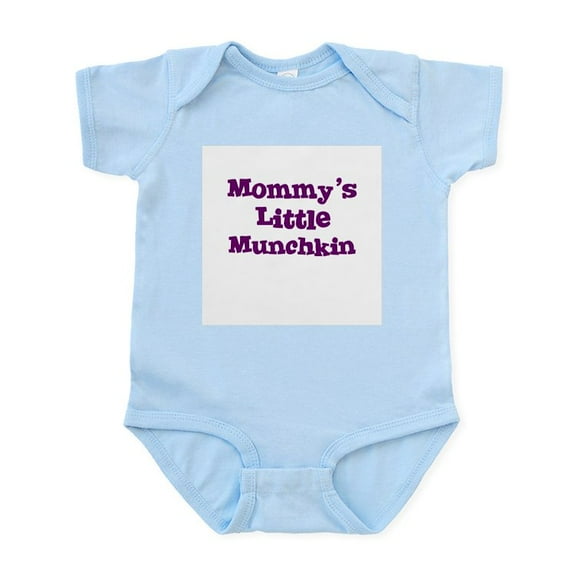 CafePress - Mommy's Little Munchkin Infant Creeper - Baby Light Bodysuit, Size Newborn - 24 Months