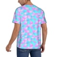 thumbnail image 2 of Vsdgher Purple Dragon Scales Mens T-Shirts Baseball Vintage Fashionable Lightweight Casual Crew Neck Slim Fit with Long Sleeves-4X-Large, 2 of 7