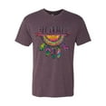 thumbnail image 3 of Colorful Neon Be Brave Dreamcatcher | Dean Russo Art Pop Culture Mens Premium Tri Blend T-Shirt, Vintage Purple, Medium, 3 of 6