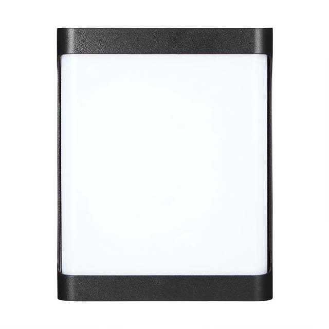 Lámpara De Pared Led De 18W Para Exteriores Ip55 85-265V, Lámpara De Pared Impermeable Para Exteriores, Lámpara Cuadrada Para Jardín, Lámpara Para Pasillo, Balcón, Lámpara De Noche Para Dormitorio Vogacara HA025614-03