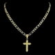 thumbnail image 4 of Stainless Steel Cross Necklaces for Men Women Gold Silver Color Hip Hop Crucifix Man Necklace Jewelry collar hombre NZZZ1331S02, 4 of 5