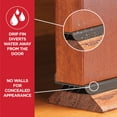 thumbnail image 4 of M-D Building Products 82586 36 in. Brown Vinyl Concealed Screw/Nail-on Under Door Seal, 4 of 7