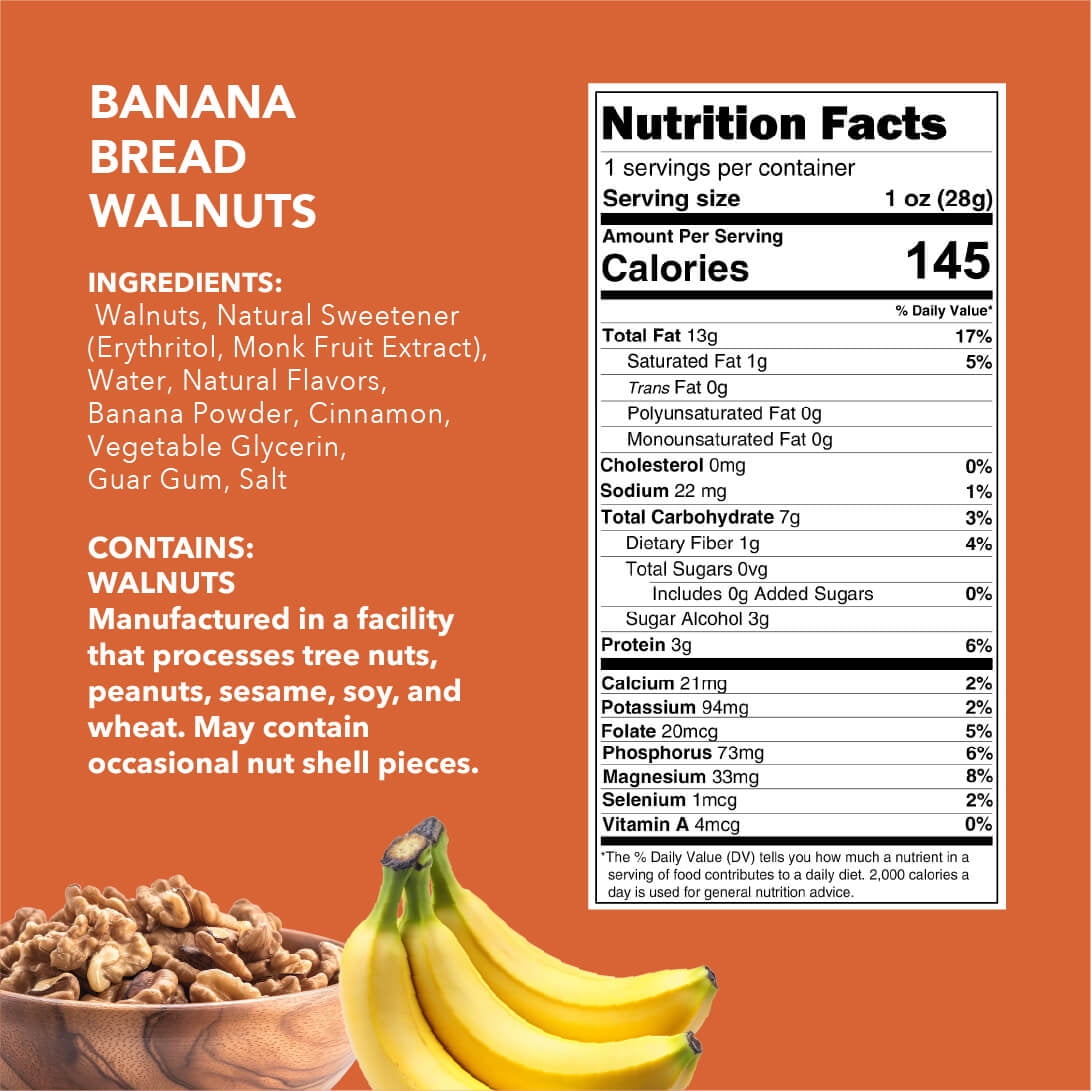 Earthside Farms Keto-Friendly Snack Packs, Cashews, Walnuts, Pecans, Peanuts & Almonds Variety, 18 Pack, 1 oz Each