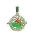 thumbnail image 3 of Colgantes de constelación Medallón de símbolo del zodiaco que se pueden abrir Accesorios de joyería con gancho circular Tipo 6, 3 of 9