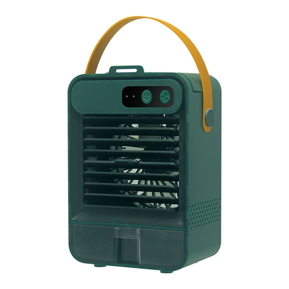 Xihbxyly Mini Ventilador Usb, Multifunción, Refrigeración y Humidificación, Diseño Portátil y de Bajo Consumo, Ideal para Escritorio o Dormitorio, Ligero y Silencioso, Batería Integrada, 19 X 12,5 X