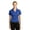 Royal, variant on ® Ladies Dri-Mesh ® V-Neck Polo. L469