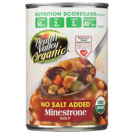 Health Valley  Soup Minestrone Ns Org  15 oz.