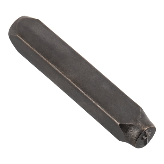 Supvox Grey Carbon Steel Cross Stamp Tool for Key Stamping and Craft Projects