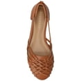 thumbnail image 4 of Journee Womens Ekko Slip On Round Toe Flat Sandals, Widths Available, 4 of 9