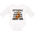 thumbnail image 3 of Inktastic Barbecue Lover Funny Bbq Boys or Girls Long Sleeve Baby Bodysuit, 3 of 5