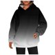 thumbnail image 1 of Gibobby Sudadera con capucha mujer, Sudadera básica de manga larga con cordón y bolsillos para mujer(Negro,CH), 1 of 5