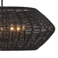 thumbnail image 2 of 7 Light Large Drum Chandelier-Black Finish-Black  Shade Color Hinkley Lighting 40385Blk, 2 of 10