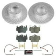thumbnail image 2 of PowerStop Front Geomet Coated Brake Rotor and Pad Kit Fits: PORSCHE Select Models CRK7195, 2 of 3