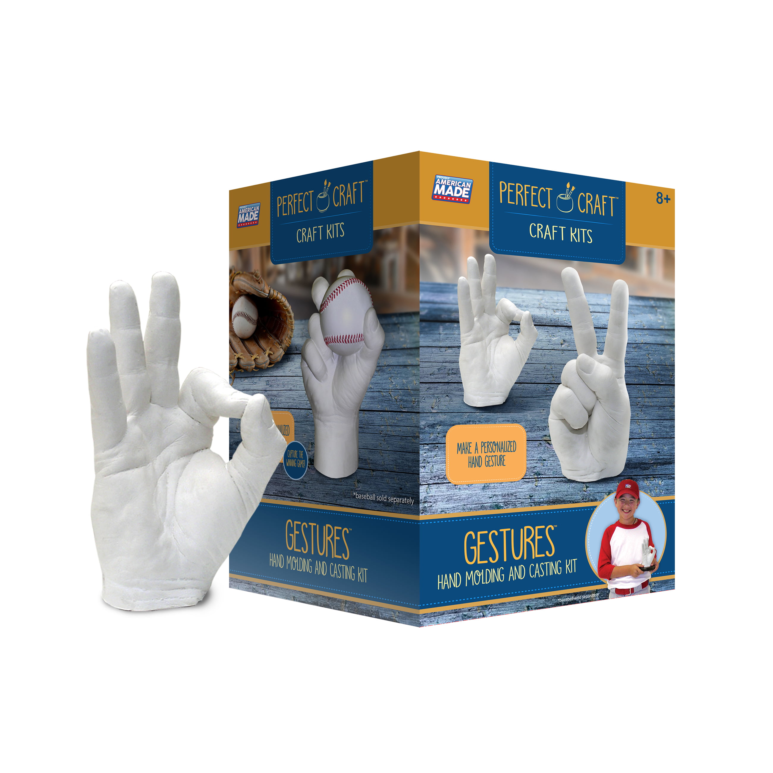 Hotbest Hand Casting Kit with Gloves, Paints & Tools Included - Most Complete Hand Molding Kit Available - Casting Kit, Size: Upgraded Version