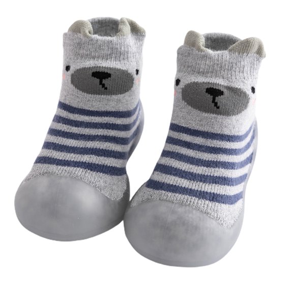 Baby SockNon SkidAutumn Winter Thick Warm Baby Anti Slip Floor Socks High Top Shoes Soft Sole Baby Boys Girls Toddler Socks