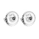 thumbnail image 3 of Pendientes de repuesto Fernando para pendientes regalos suministros de joyería tapón para pendientes Plata, 3 of 8