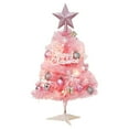 thumbnail image 2 of Wzzjkit Mini Christmas Tree Christmas Pink Tree Artificial Christmas Tree Small Christmas Tree Tabletop Christmas Tree Holiday Decoration for Home, Office, Party, 2 of 6