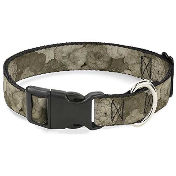 Buckle-Down BAC-W32216-NL Breakaway Cat Collar, 1 2" Wide - Fits 9-15" Neck - Large, Floral