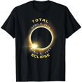 thumbnail image 1 of Playera de Mujer Eclipse Solar Americano 8 de Abril 2024 - Ruta de la Totalidad, 1 of 5
