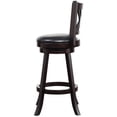 thumbnail image 5 of Boraam Porto 29" Swivel Bar Stool, Set of 2, Merlot, 5 of 6