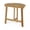 Natural, variant on 30.75 In Half Round Acacia Wood Bistro Table Foldable For Balcony Or Patio