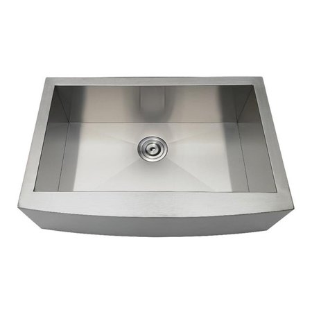 Gourmetier Gktsf30209 Modern Drop In Stainless Steel Single Bowl Farmhouse Kitchen Sink Brushed Walmart Canada