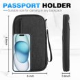 thumbnail image 2 of Organizador Familiar Impermeable para Pasaportes HOHOM con Protección RFID, 2 of 7