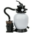 thumbnail image 1 of YUSAZENS 12 Inch 1/2HP 400W Pool Sand Filter Pump, High Flow Pool Pump for Above Ground Inground Pool Spa Water Cleaning White, 1 of 6