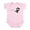 Petal Pink, variant on CafePress - Lil Ninja Infant Bodysuit - Baby Light Bodysuit, Size Newborn - 24 Months