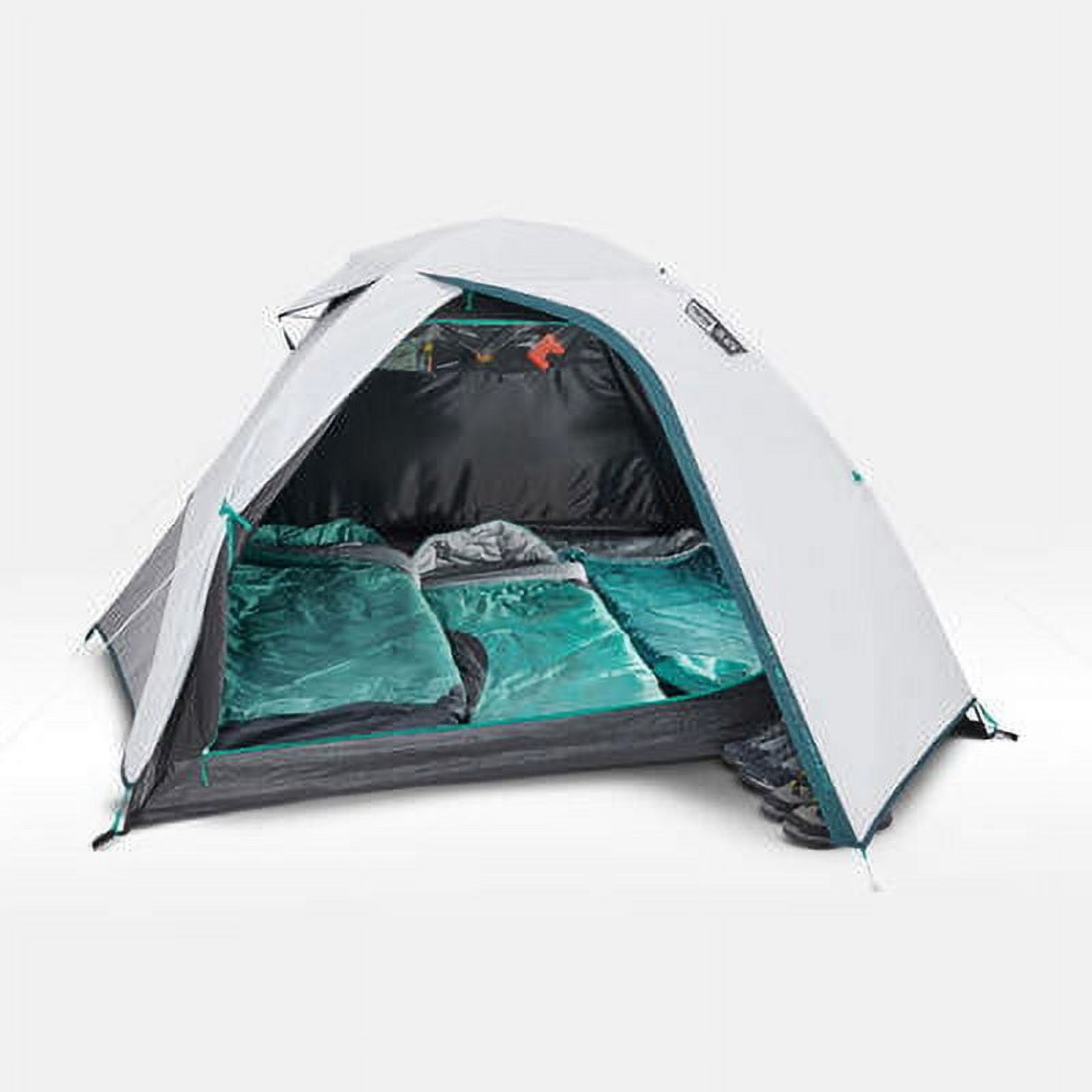 Quechua MH100, 3 Person, Waterproof Dome Tent for Outdoor Family