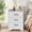 White, variant on Farmhouse Nightstand, Night Stand with 3 Drawers, Wood End Table for Small Spaces, Bedside Storage Table for Bedroom, Walnut