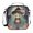Cute Witch Hold Halloween Pumpkins, variant on Haosy Cartoon Frog Sit in Meadow Of Flower Reusable Lunch Box Men/Women Insulated Lunch Bag for School Picnic Travel