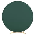 thumbnail image 1 of 6ft/6.5ft/7.2ft Circle Backdrop Cover Round Fabric Photo Background, Round Arch Backdrop Cover For Birthday Parties, Wedding Ceremonies, Photo Booth Backdrops, 1 of 7