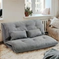 thumbnail image 4 of Jerry & Maggie Modern Adjustable Ergonomic Fabric-Covered Sofa Bed Chair with Metal Frame, 4 of 5