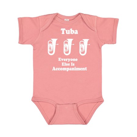 

Inktastic Funny Tuba Player Music Joke Gift Baby Boy or Baby Girl Bodysuit