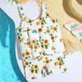 thumbnail image 4 of Gunia Kid Toddler Boys Girls Floatation Swimsuit Dress Style Summer Pool Beach Water Play With Floater Float Suit Orange 3-6 Months, 4 of 7