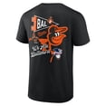 thumbnail image 3 of Men's  Black Baltimore Orioles Split Zone T-Shirt, 3 of 3