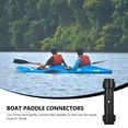 thumbnail image 6 of UPOUART 2Pcs Kayak Paddle Joint Connectors Black ABS Plastic for Boat Canoe Paddle Connection, 6 of 8