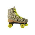 thumbnail image 4 of Patines Quads Sweet Rocket Ajustables Talla 25 a 26.5 Diseño Animal Print Leopardo, 4 of 6