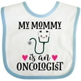 thumbnail image 3 of Inktastic Oncologist Mommy Girls Baby Bib, 3 of 4