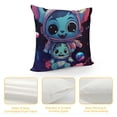thumbnail image 4 of Cute Cartoon Throw Pillow Covers Decorative Soft Velvet Pillowcases Home Decor Living Room Cushion Cases for Bed Couch Car, 4 of 5