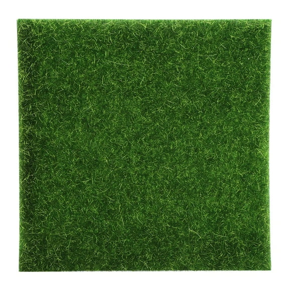 Samfox Artificial Lawn, 10 PCS Artificial Grass Mat Turf Lawn Garden Micro Landscape Ornament