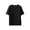 Black, variant on Men's Fashion Spring and Summer Casual Short Sleeve Round Neck Solid Color Tennis Tee Top with Breathable Comfort for Everyday Wear