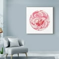 thumbnail image 3 of Trademark Fine Art 'Rosa Circle' Canvas Art by Wild Apple Portfolio, 3 of 3