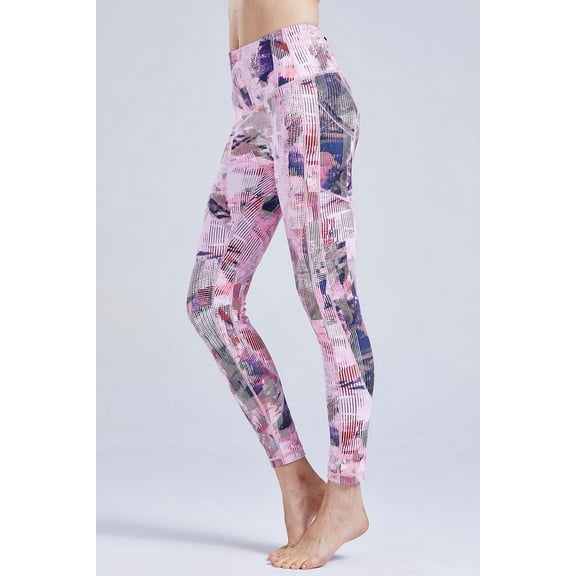 Velvet Touch Graphic High-Rise Leggings