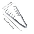 thumbnail image 7 of Texture Comb, 2026 Upgrade Voluminous Wide-Toothed Hair Comb, Men's Volumizing Texture Comb, Maximum Root Lift Tool, ABS Plastic Non Slip Grip Styling Comb (Gray), 7 of 7